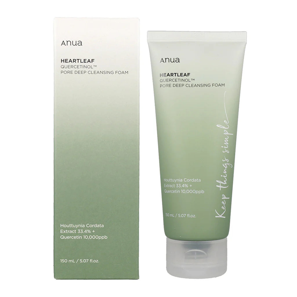 ANUA Heartleaf Quercetinol Pore Deep Cleansing Foam