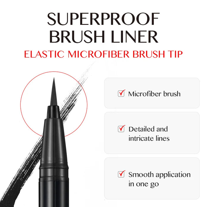 CLIO Superproof Brush Liner 01 Black