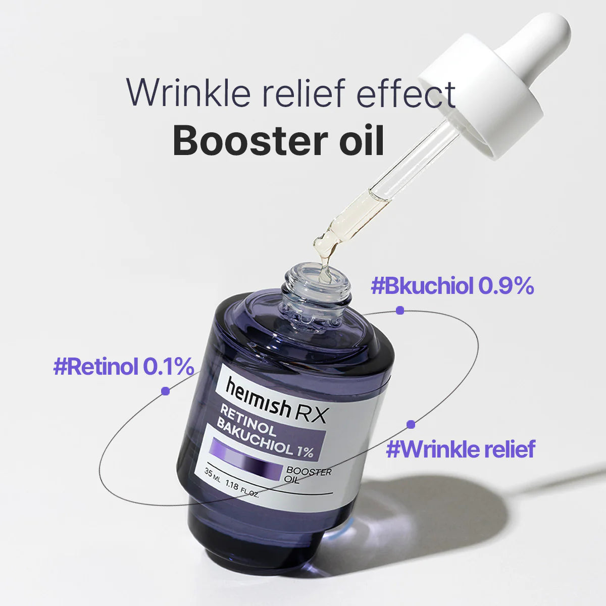 HEIMISH RX Retinol Bakuchiol Booster Oil