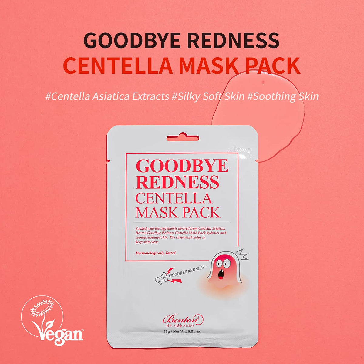 BENTON Goodbye Redness Centella Mask Pack