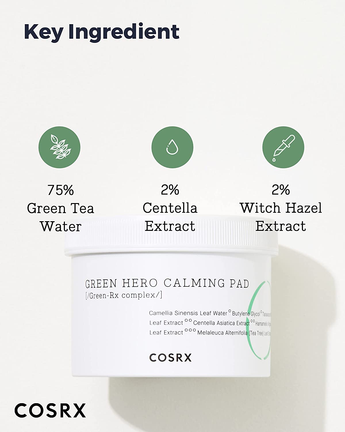 COSRX One Step Green Hero Calming Pad