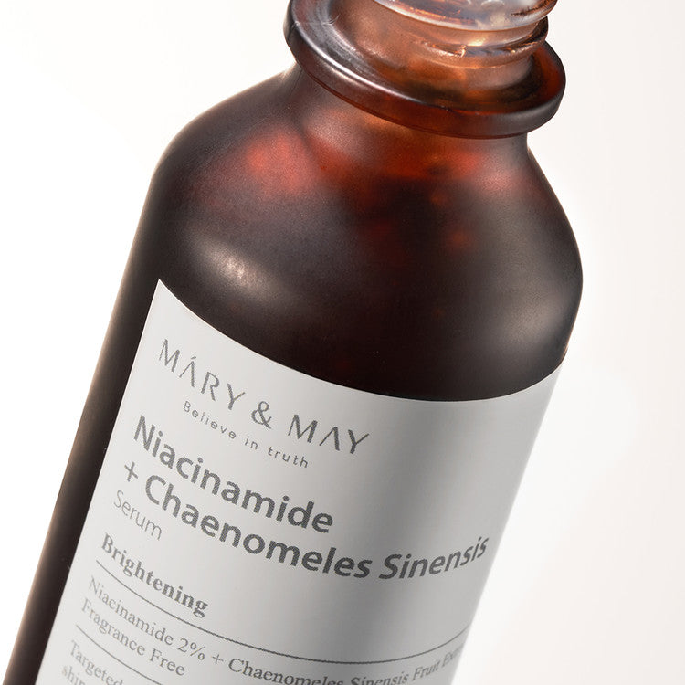 MARY &amp; MAY Niacinamide + Chaenomeles Sinensis Serum