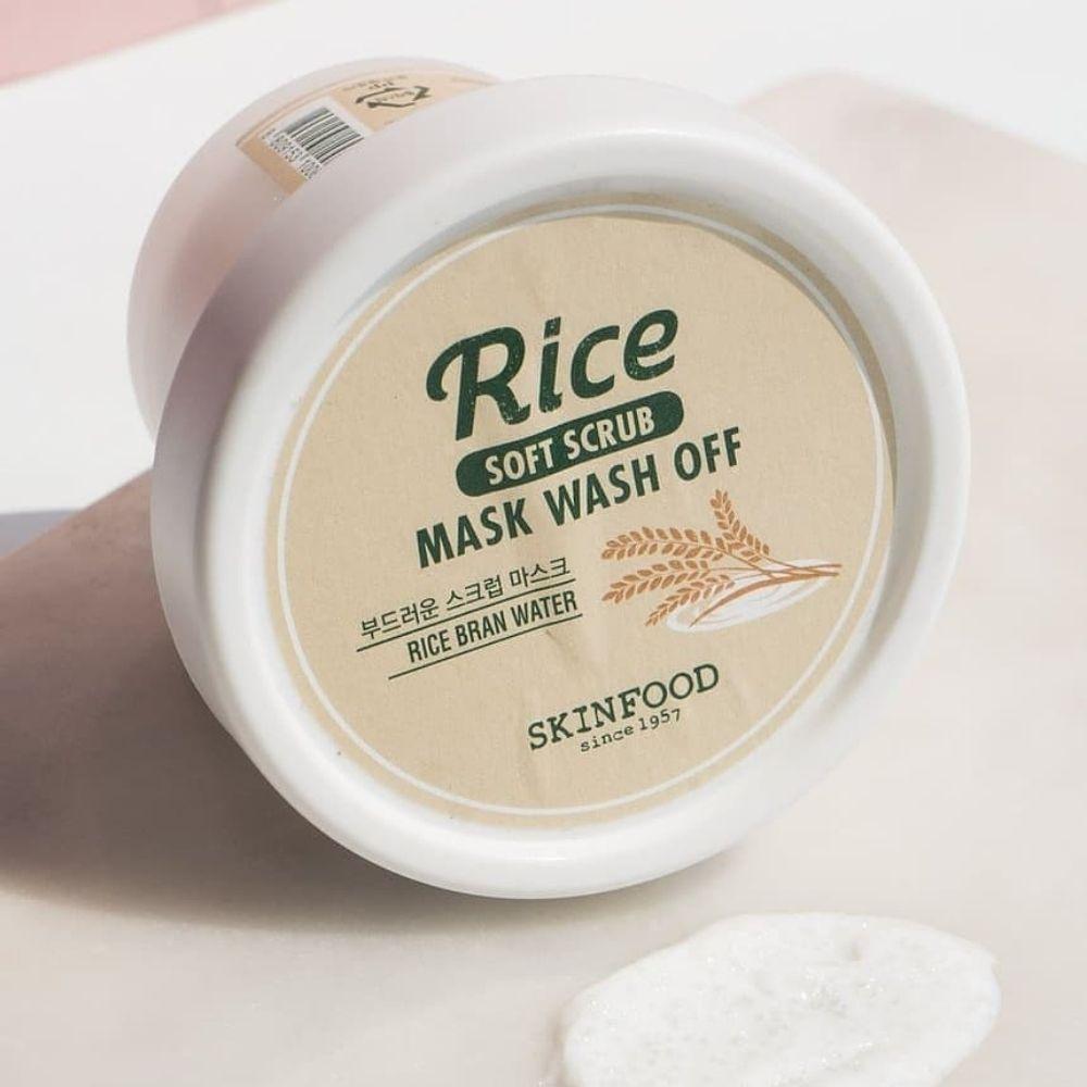 SKIN FOOD Rice Mask Wash Off